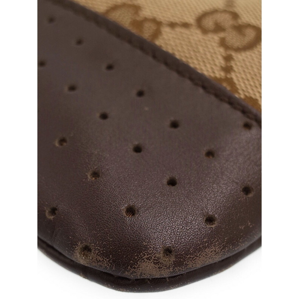 Gucci Brown canvas bag messenger GG - Picture 4 of 9